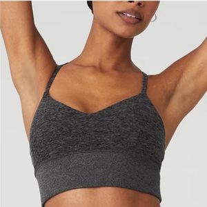 alo lavish bra navy S